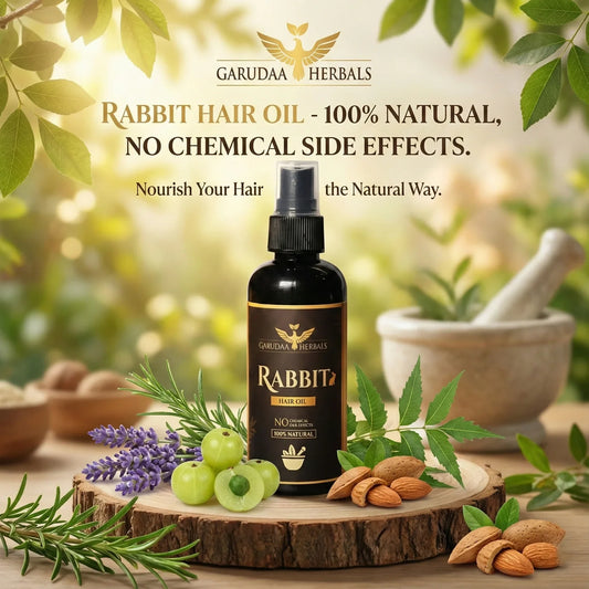 Garuda Rabbit Herbal Hair Oil 500ML– 100% Stronger, Healthier Growth