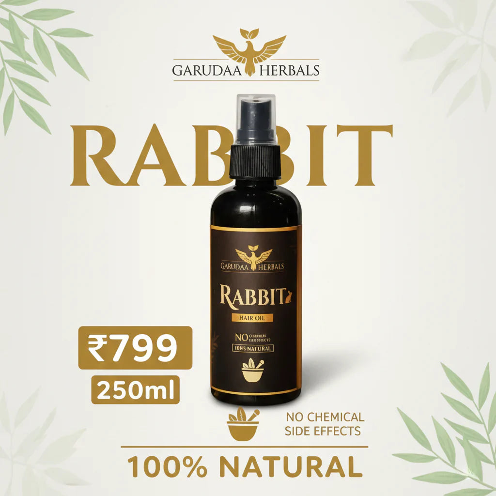 Garuda Rabbit Herbal Hair Oil 300ML– 100% Stronger, Healthier Growthh