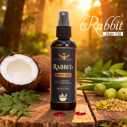 Garuda Rabbit Herbal Hair Oil 500ML– 100% Stronger, Healthier Growth